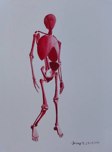 Original Figurative Body Drawings by Tanmoy Mitra