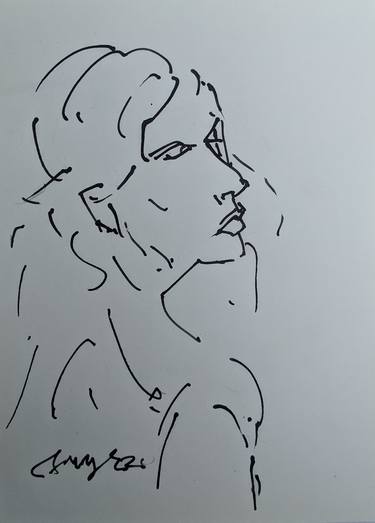 Random Portrait Practice, Part 3, Number 7 thumb