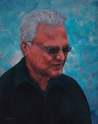 Print of Portrait Paintings by Tanmoy Mitra