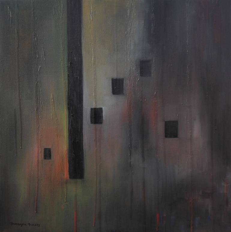 Print of Abstract Expressionism Abstract Paintings by Tanmoy Mitra