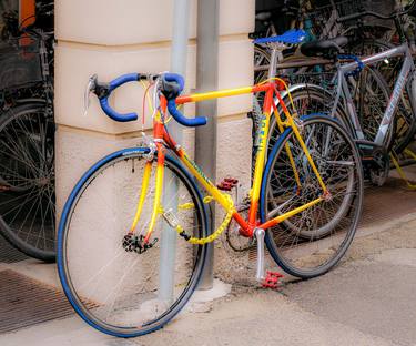 Print of Abstract Expressionism Bike Photography by Sergio  Cerezer