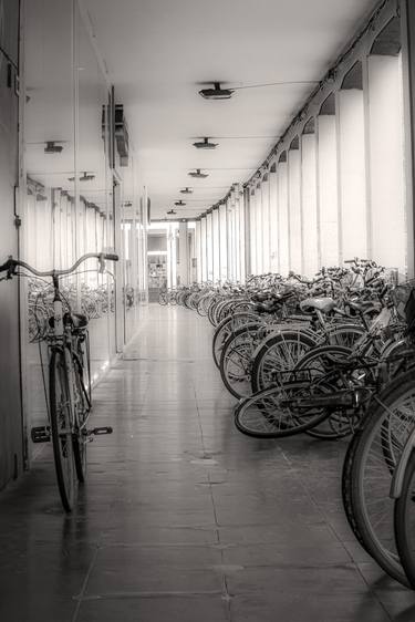 Original Abstract Expressionism Bicycle Photography by Sergio  Cerezer