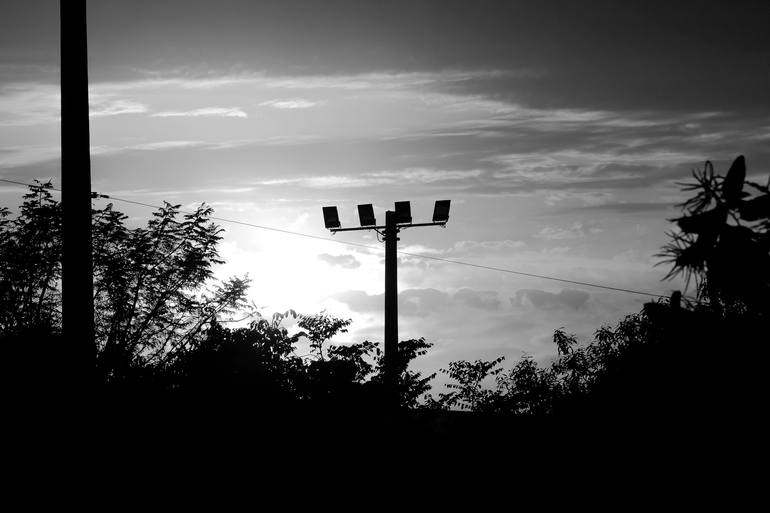 Original Landscape Photography by Sergio Cerezer | Black & White Art on Canvas | We Have the Sunset