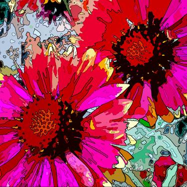 Original Abstract Expressionism Floral Photography by Sergio  Cerezer