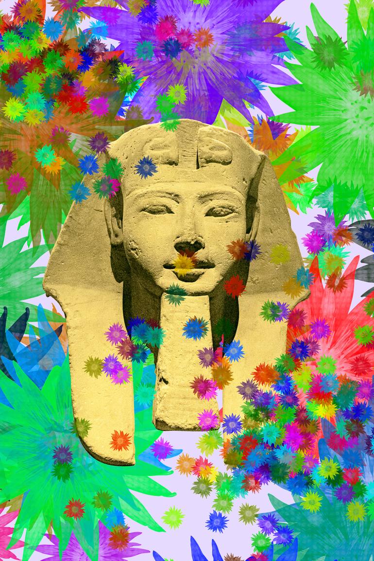 Original Architecture Digital by Sergio Cerezer | Abstract Expressionism Art on Canvas | Expression and Color