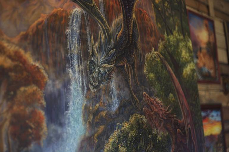 Original Illustration Fantasy Painting by AttAcus AtlAs