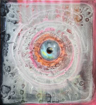 Original Abstract Expressionism Abstract Painting by Pj Riley