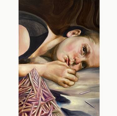 Original Contemporary People Painting by Delphine Armilles