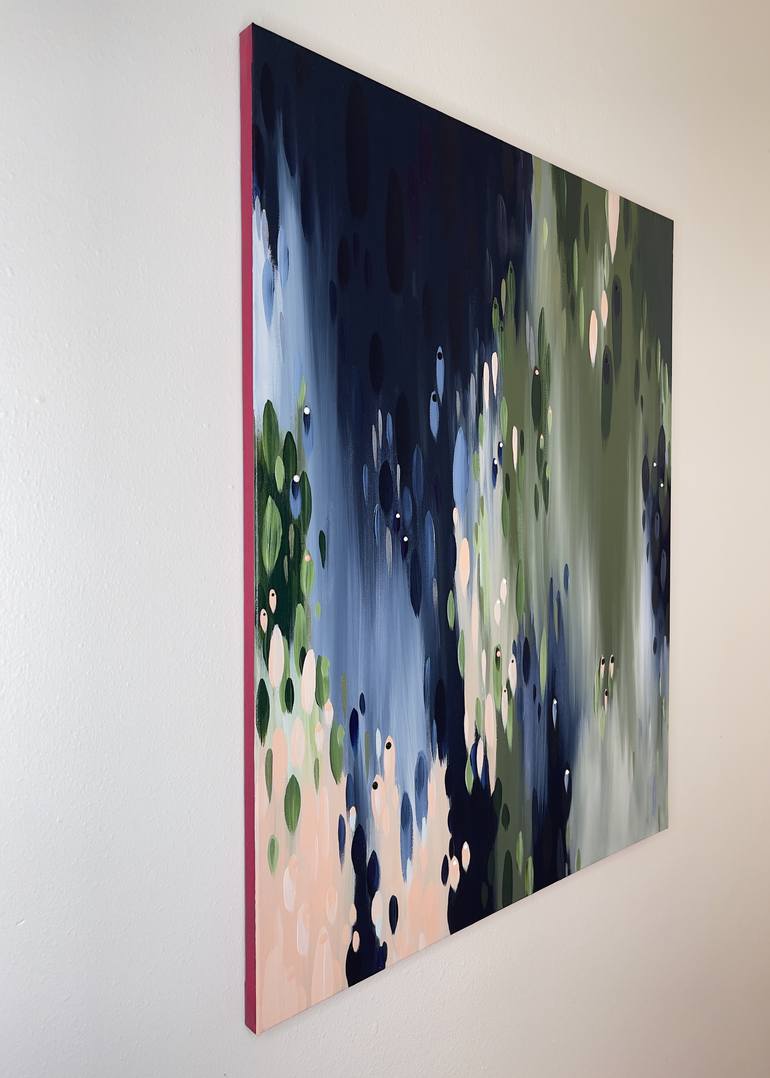 Original Abstract Expressionism Abstract Painting by Melissa Stone Mangham