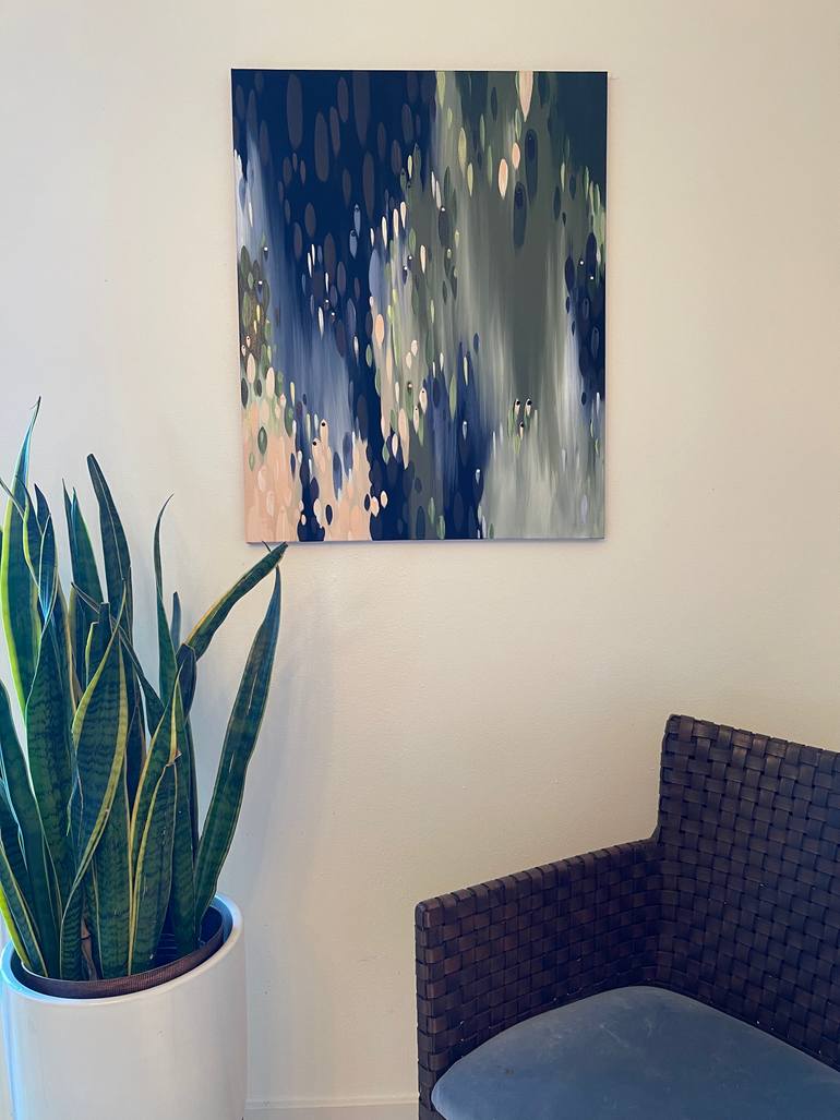 Original Abstract Expressionism Abstract Painting by Melissa Stone Mangham