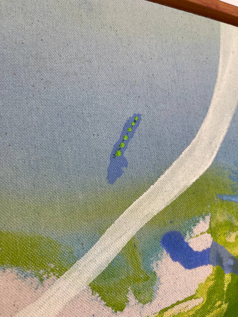 Original Abstract Expressionism Abstract Painting by Melissa Stone Mangham