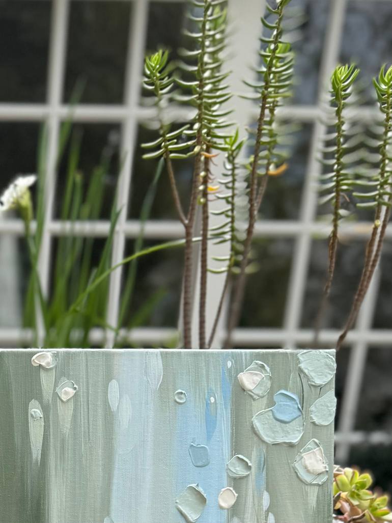 Original Art Deco Abstract Painting by Melissa Stone Mangham