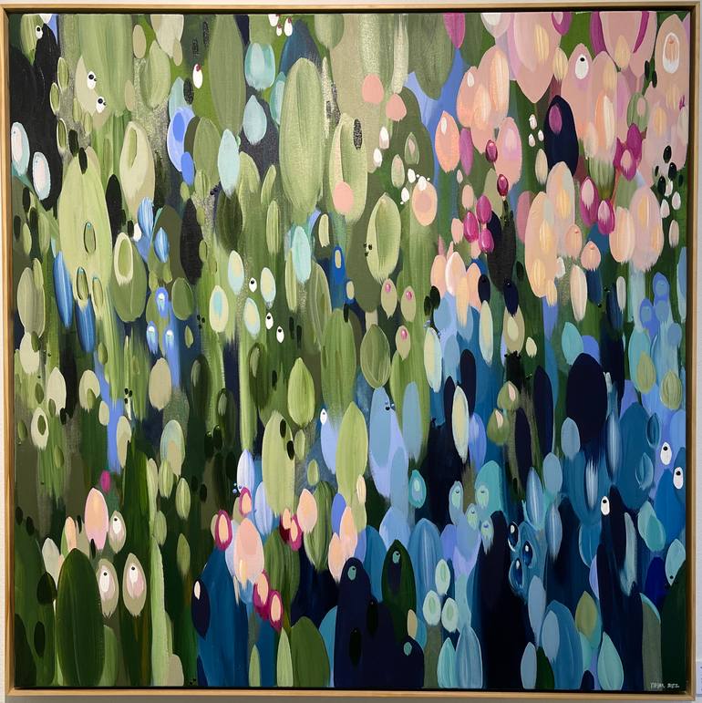 Original Conceptual Abstract Painting by Melissa Stone Mangham