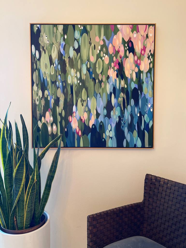 Original Conceptual Abstract Painting by Melissa Stone Mangham