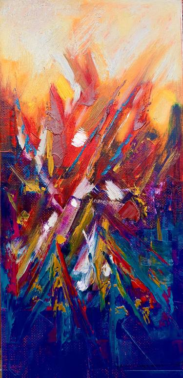 Original Abstract Expressionism Abstract Paintings by munawar HUSSAIN