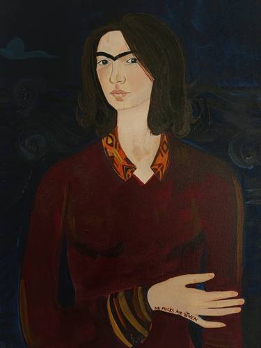 Frida Kahlo - No Fucks Are Given - Portrait thumb