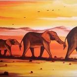 Collection animal paintings