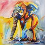 Collection animal paintings