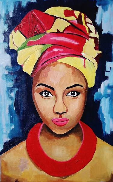 Portrait: African woman thumb
