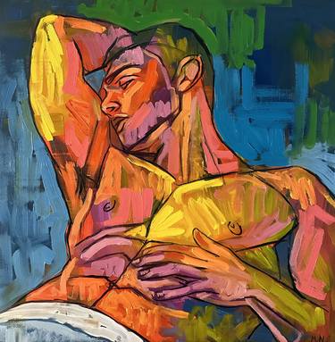 Male nude, gay painting thumb