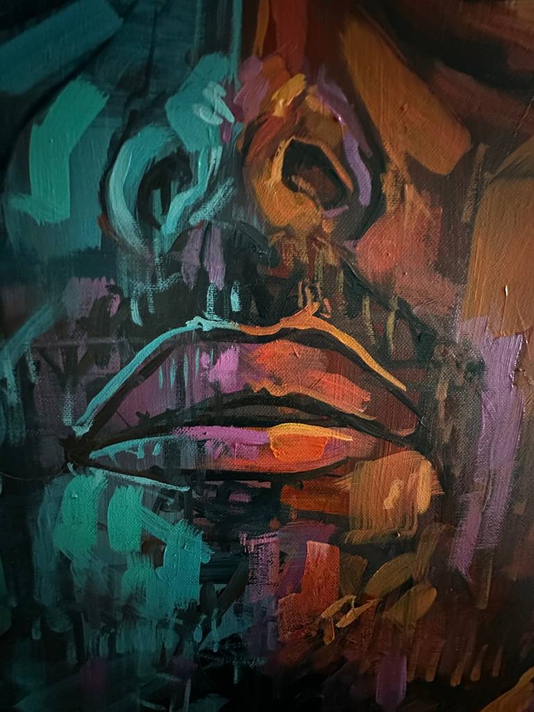 Original Contemporary Men Painting by Emmanouil Nanouris