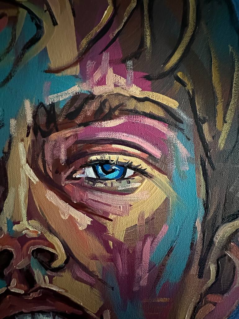 Original Figurative Men Painting by Emmanouil Nanouris