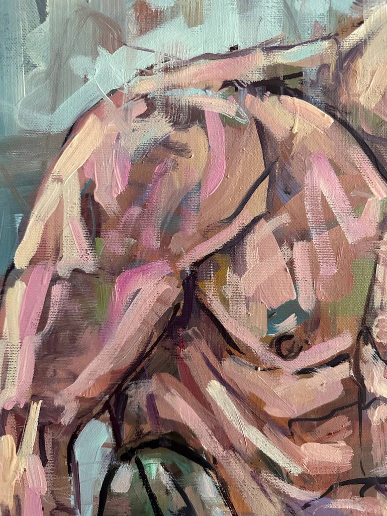 Original Contemporary Men Painting by Emmanouil Nanouris