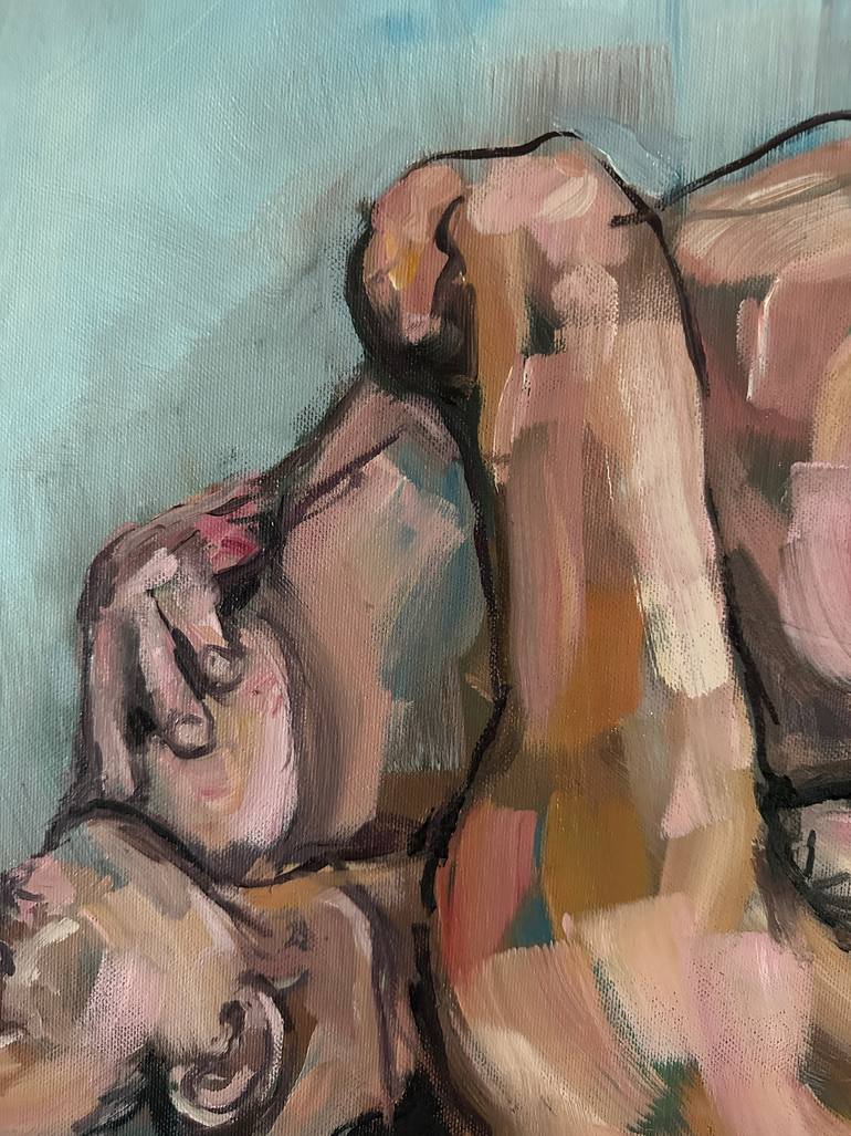 Original Contemporary Men Painting by Emmanouil Nanouris