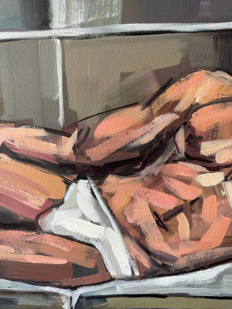 Original Figurative Men Painting by Emmanouil Nanouris