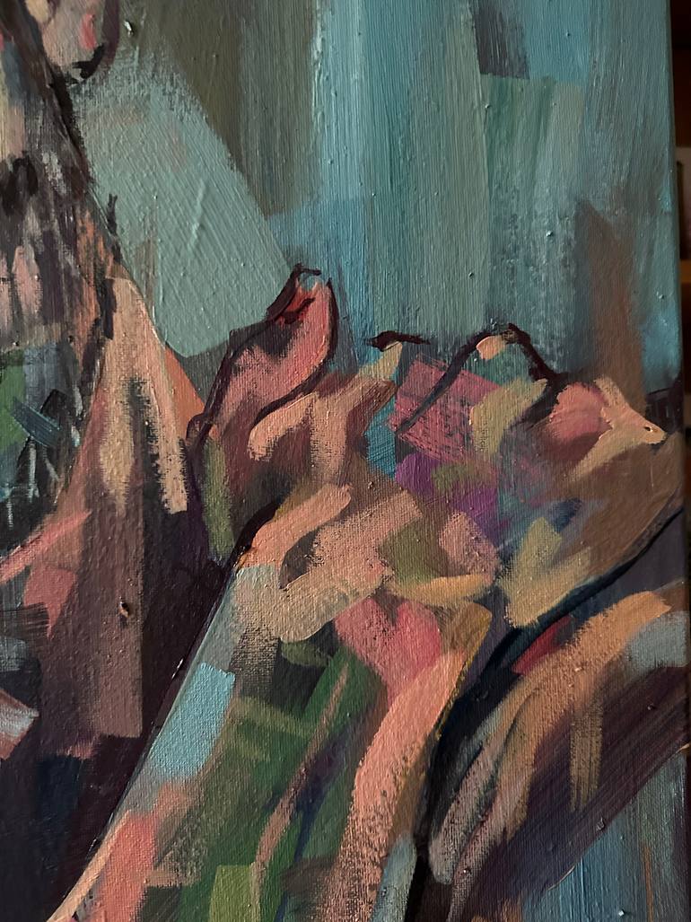Original Contemporary Men Painting by Emmanouil Nanouris