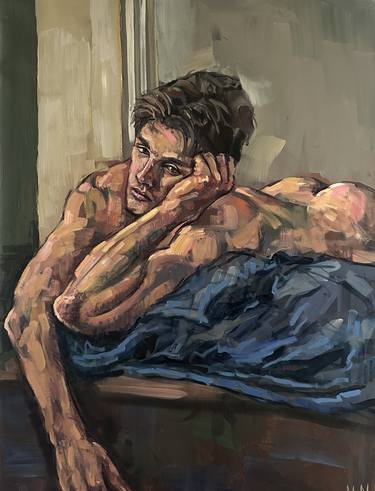 Nude male gay painting thumb