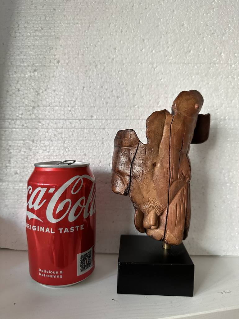 Original Figurative Nude Sculpture by EMMANOUIL NANOURIS