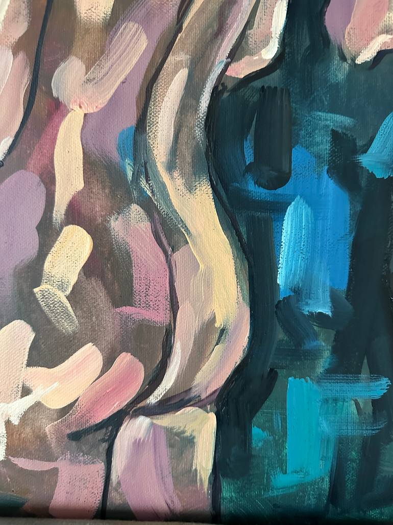 Original Figurative Men Painting by Emmanouil Nanouris