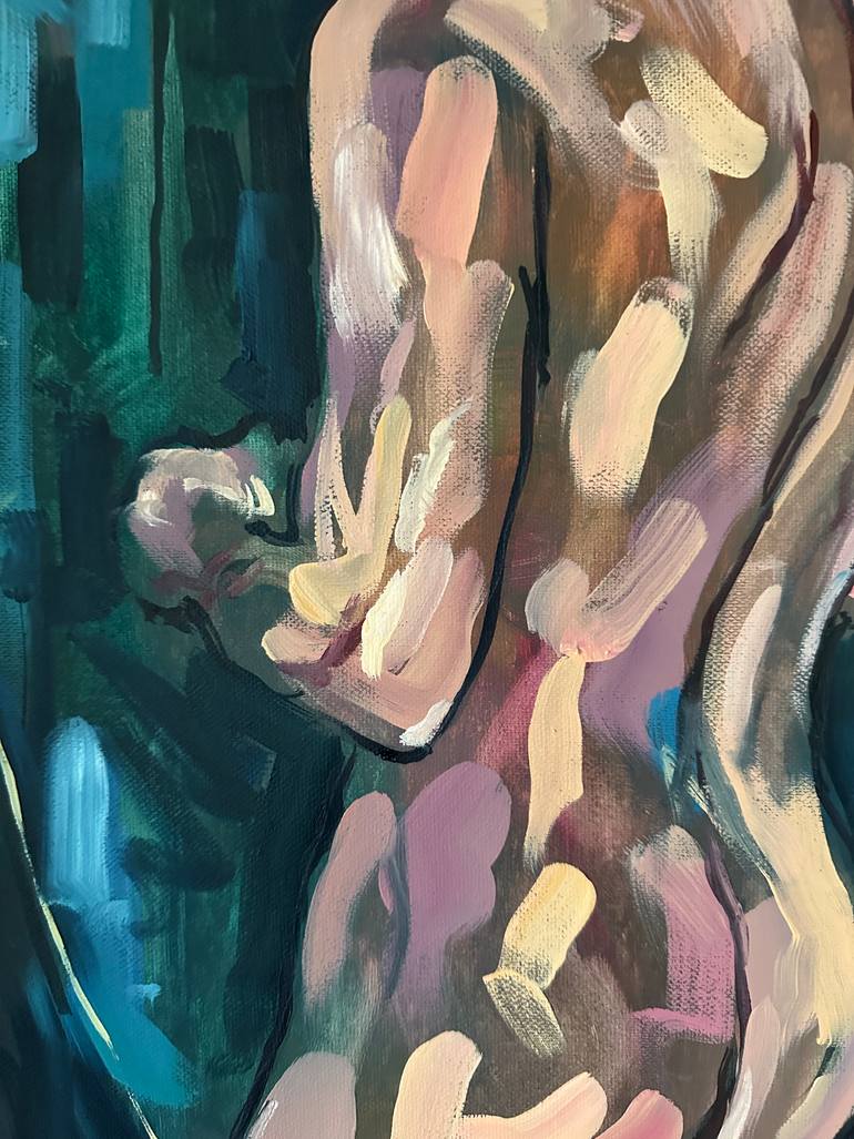 Original Figurative Men Painting by Emmanouil Nanouris