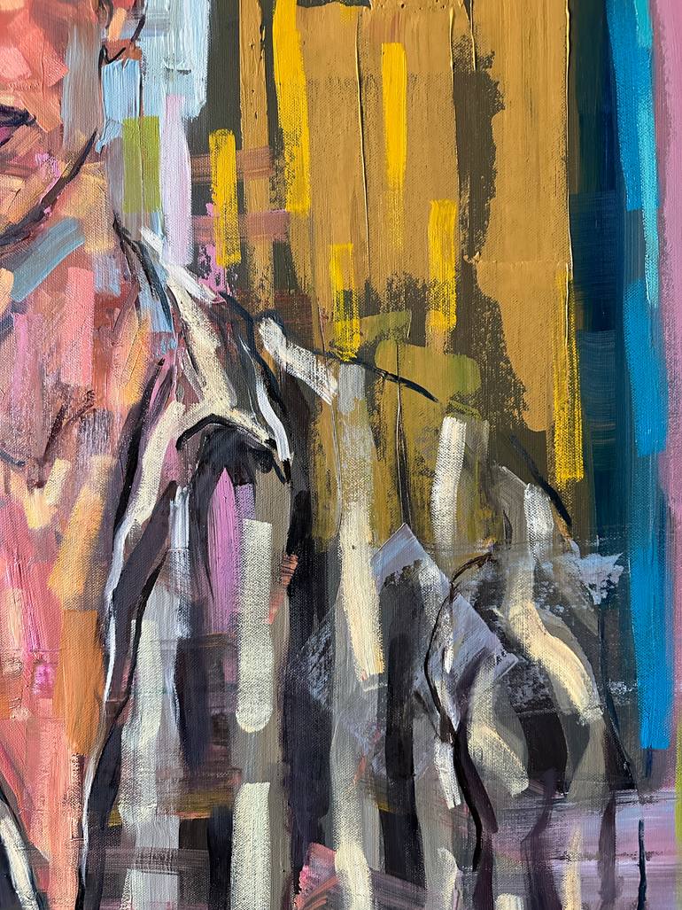 Original Figurative Men Painting by Emmanouil Nanouris