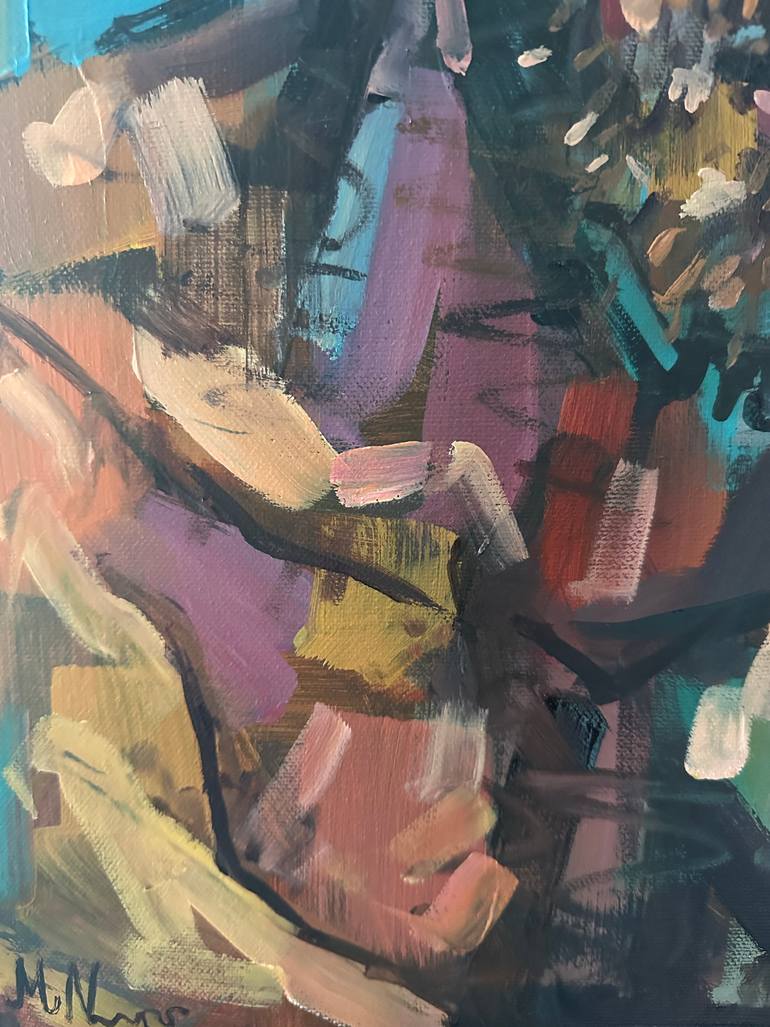 Original Figurative People Painting by Emmanouil Nanouris