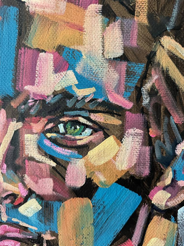 Original Figurative Men Painting by Emmanouil Nanouris
