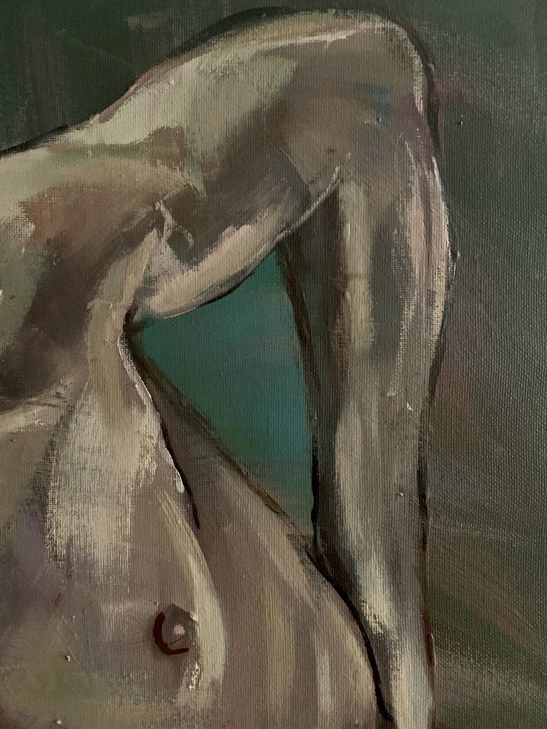 Original Figurative Men Painting by EMMANOUIL NANOURIS