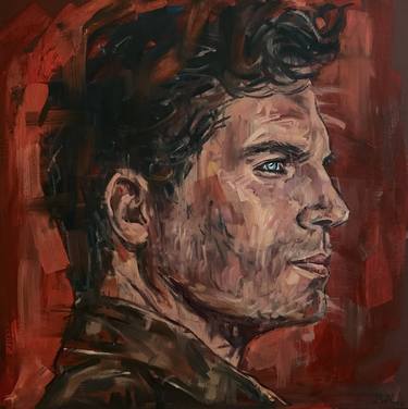 Original Portraiture Portrait Paintings by EMMANOUIL NANOURIS