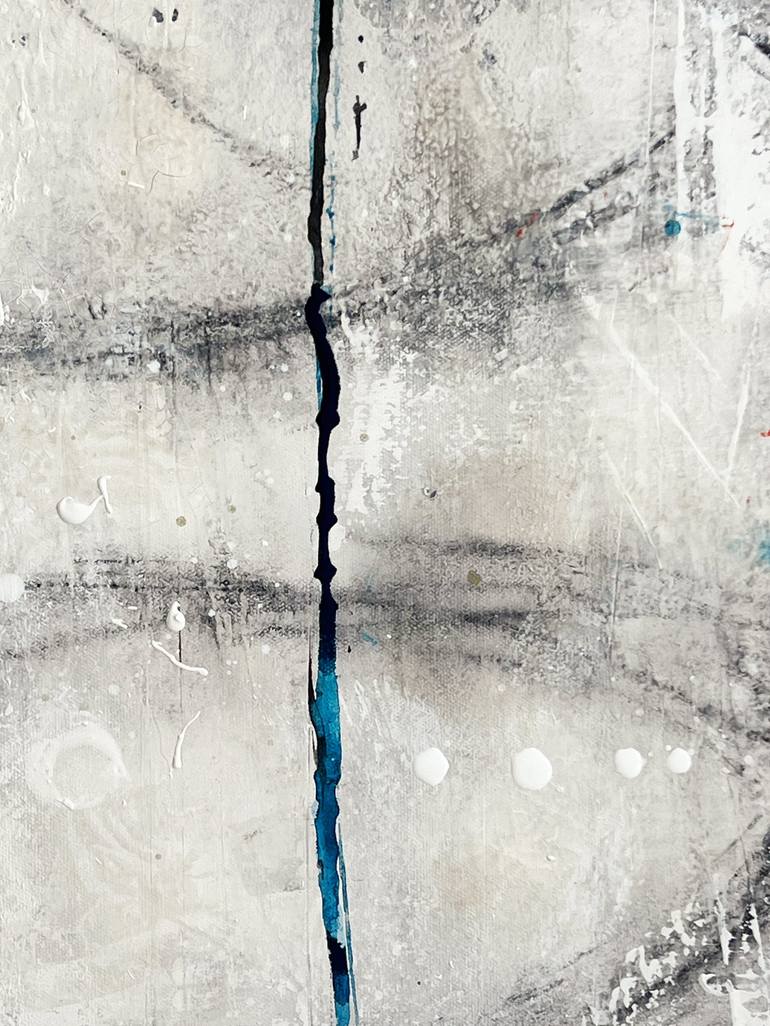 Original Abstract Expressionism Abstract Painting by Helena Palazzi