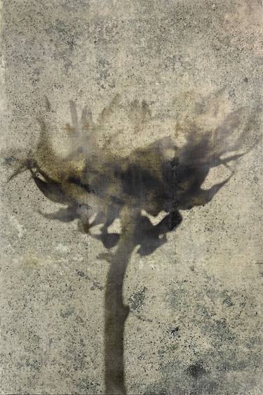 Original Conceptual Botanic Mixed Media by Helena Palazzi