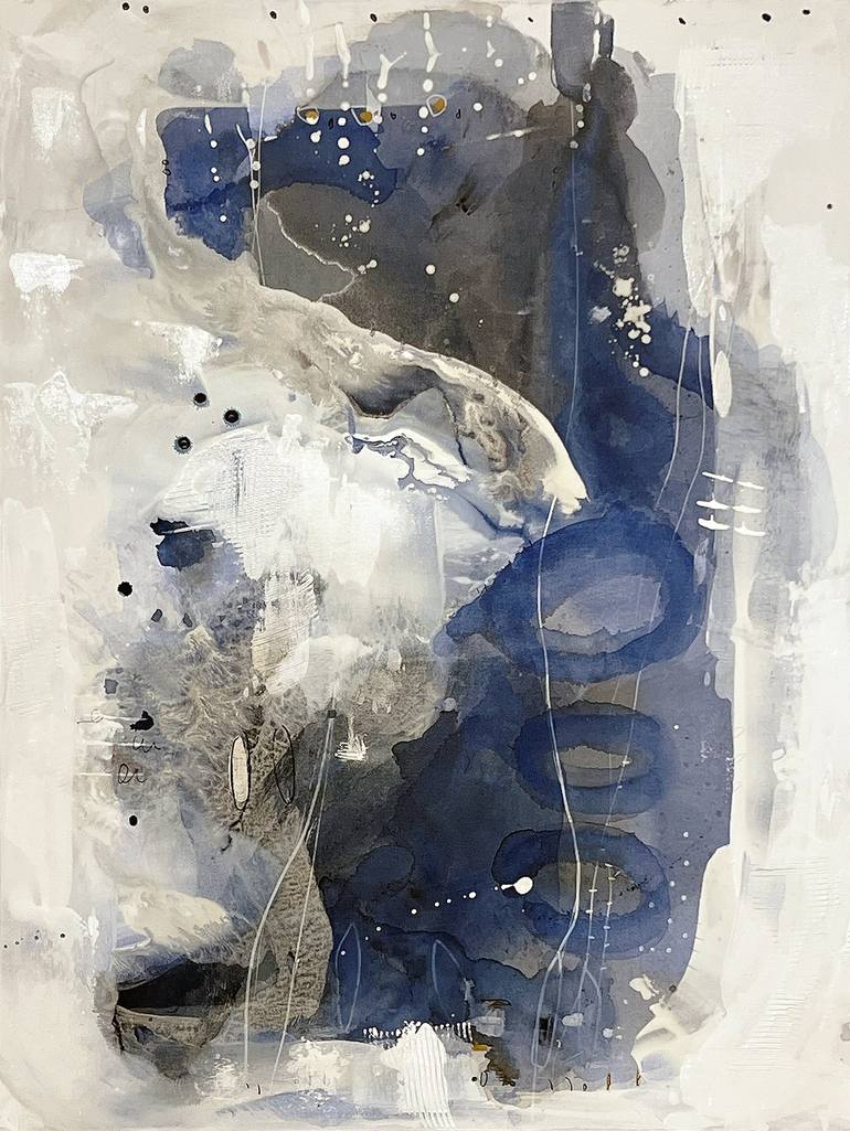 Original Abstract Expressionism Abstract Paintings by Helena Palazzi