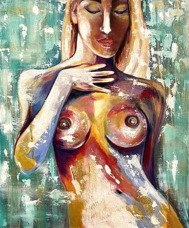 Original Abstract Body Paintings by Yuliia Kiselova