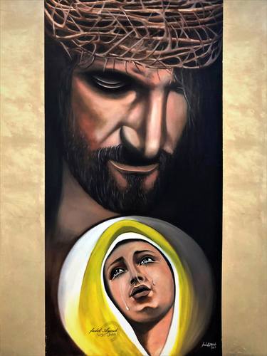 Print of Religious Paintings by fadel ayoub