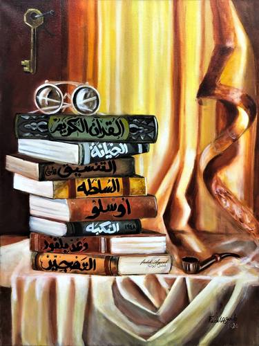 Original Abstract Expressionism Political Paintings by fadel ayoub