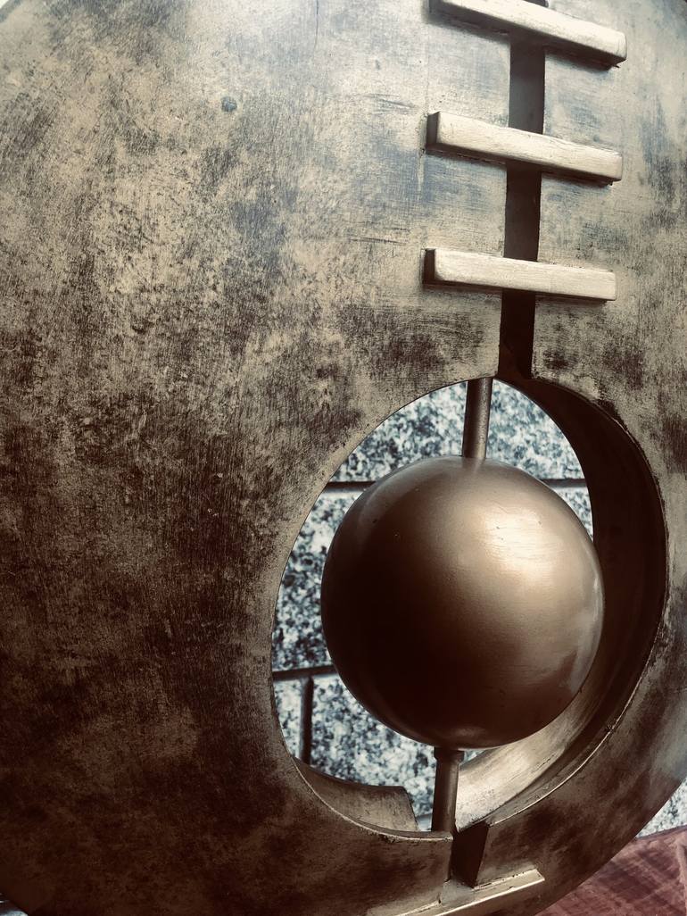 Original Modernism Abstract Sculpture by Gianni Pinna