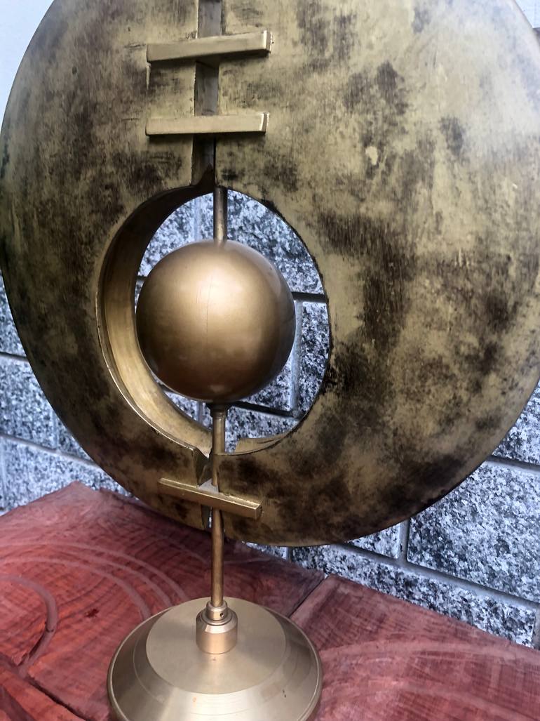 Original Modernism Abstract Sculpture by Gianni Pinna