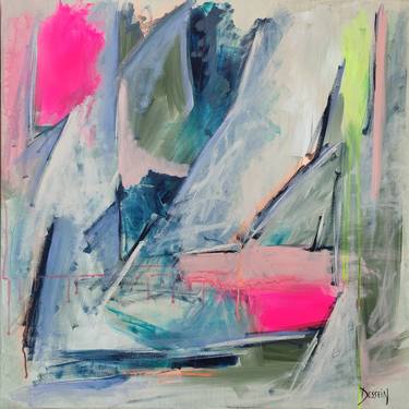Original Abstract Paintings by Delphine Dessein