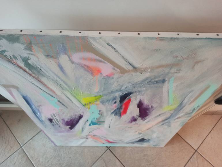 Original Abstract Painting by Delphine Dessein