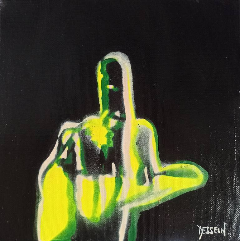 Original  Painting by delphine dessein